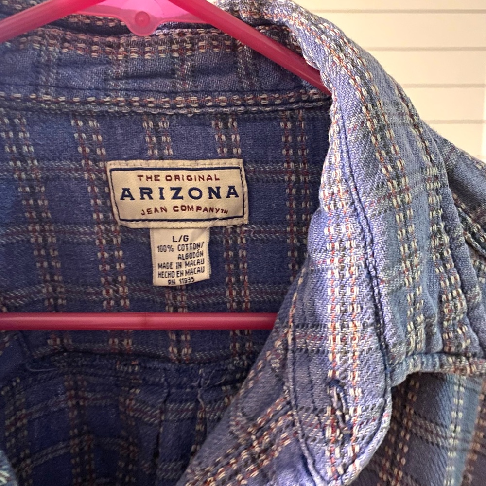 Vintage Plaid Button Up
